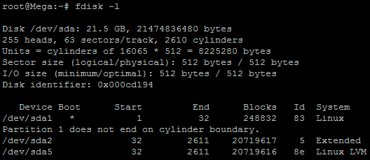 creating a virtual machine with more disk space